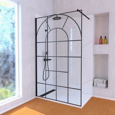 Aurlane PACF276 Mampara de ducha negra Aurlane PACF276 Mampara de ducha negra