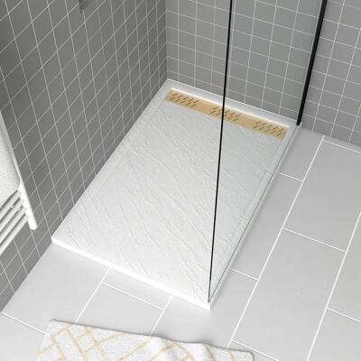 Aurlane PACR160 Base de Ducha - Acrílico Reforzado, Antideslizante 24°, 80x120cm Aurlane PACR160 Base de Ducha - Acrílico Reforzado, Antideslizante 24°, 80x120cm