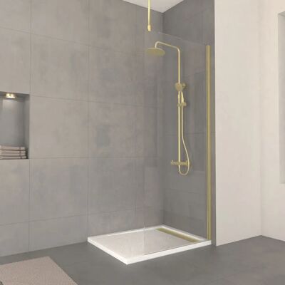 Aurlane PACF432 - Paroi de douche 8mm réversible - Publicité Aurlane PACF432 - Paroi de douche 8mm réversible - Publicité