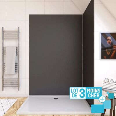 Aurlane - Paneles de Pared Grises PACP290 - Ducha Aurlane - Paneles de Pared Grises PACP290 - Ducha