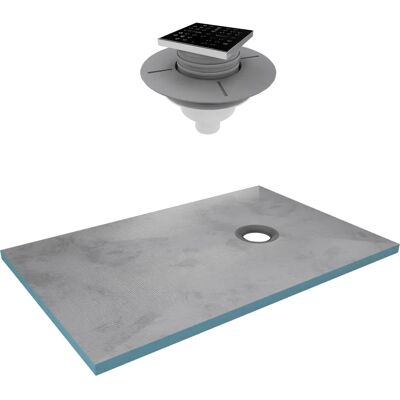 Aurlane Bacha de Ducha Negra - 90x160cm - Compatible con Baldosas Aurlane Bacha de Ducha Negra - 90x160cm - Compatible con Baldosas