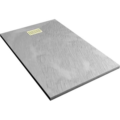 Aurlane PACR213 Plato de ducha efecto piedra gris - Plato de ducha Aurlane PACR213 Plato de ducha efecto piedra gris - Plato de ducha
