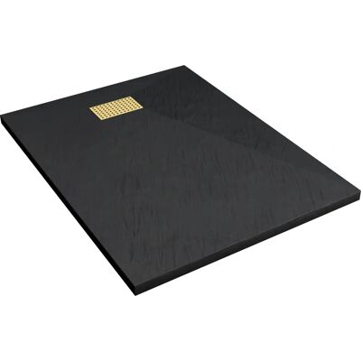 Aurlane PACR217 Bañera de ducha negra de impacto - Bañera de ducha Aurlane PACR217 Bañera de ducha negra de impacto - Bañera de ducha