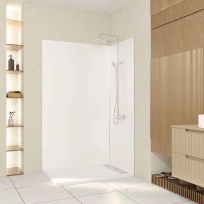 Aurlane - Pack de 2 Paneles Murales de Aluminio 80+120x210cm + Perfiles Aurlane - Pack de 2 Paneles Murales de Aluminio 80+120x210cm + Perfiles
