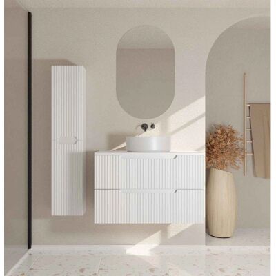 Aurlane - LEON - Blanco - Conjunto lavabo Aurlane - LEON - Blanco - Conjunto lavabo