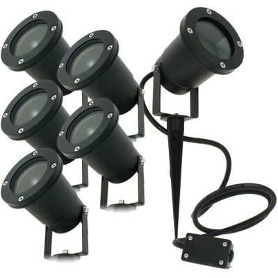 Arum Lighting - Set di 6 faretti da esterno LED GU10 Arum Lighting - Set di 6 faretti da esterno LED GU10