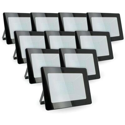 ECLAIRAGE DESIGN Arum Lighting - 10 Reflectores LED - Exterior, 50W, Negro ECLAIRAGE DESIGN Arum Lighting - 10 Reflectores LED - Exterior, 50W, Negro