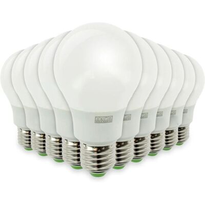 ARUM LIGHTING - Set di 10 lampadine LED E27 11W 75W 1055 Lumen - Lampadina LED ARUM LIGHTING - Set di 10 lampadine LED E27 11W 75W 1055 Lumen - Lampadina LED