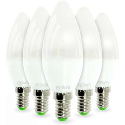 ARUM LIGHTING - LED E14 6W 420LM - 2700K - LED Ampoules Ensemble - Publicité ARUM LIGHTING - LED E14 6W 420LM - 2700K - LED Ampoules Ensemble - Publicité