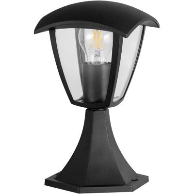 ARUM Lighting - Alicante - Nero - E27 - Faro esterno a palo ARUM Lighting - Alicante - Nero - E27 - Faro esterno a palo