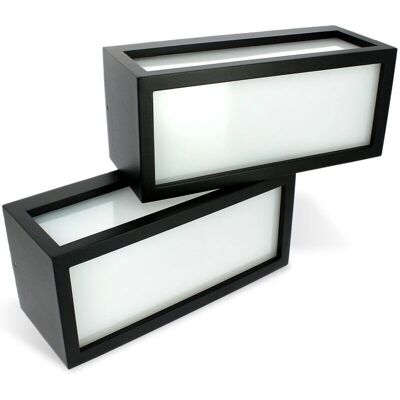 Arum Lighting Newport E27 Lampada da Parete - Luce Esterna in Alluminio Moderna Arum Lighting Newport E27 Lampada da Parete - Luce Esterna in Alluminio Moderna