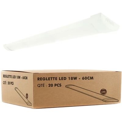 Arum Lighting - Striscia LED 16W Bianco 60cm IP40 - Illuminazione Interna Arum Lighting - Striscia LED 16W Bianco 60cm IP40 - Illuminazione Interna