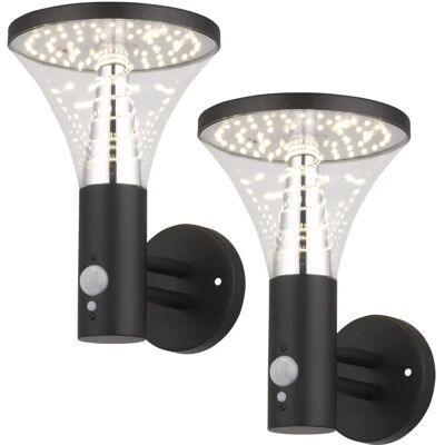 Arum Lighting - Set di luci solari da parete con rilevatore di movimento - 600 lumen Arum Lighting - Set di luci solari da parete con rilevatore di movimento - 600 lumen
