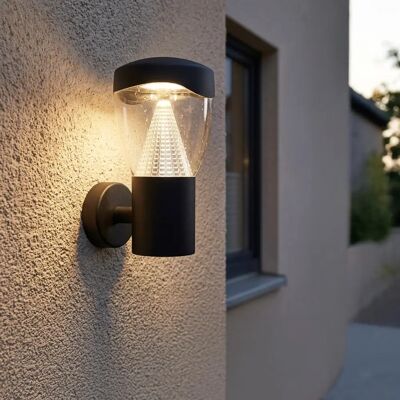 ARUM LIGHTING Nabirat - Negro - 10W - 3000K - Lámpara de pared exterior ARUM LIGHTING Nabirat - Negro - 10W - 3000K - Lámpara de pared exterior