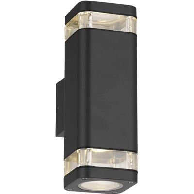 ARUM LIGHTING LEON Wandleuchte - Doppelstrahl GU10 Schwarz ARUM LIGHTING LEON Wandleuchte - Doppelstrahl GU10 Schwarz