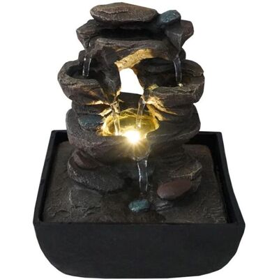 ARUM LIGHTING - Rockfall Fountain - Warmweiß-LED ARUM LIGHTING - Rockfall Fountain - Warmweiß-LED