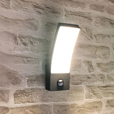 Arum Lighting Thali 12W Lámpara de Pared LED Exterior - Sensor de Movimiento Arum Lighting Thali 12W Lámpara de Pared LED Exterior - Sensor de Movimiento