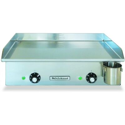 Planchaelec Neo E530 - Inox - 2400W - 8 personnes - Made in France - 52x40cm - Plancha électrique - Publicité Planchaelec Neo E530 - Inox - 2400W - 8 personnes - Made in France - 52x40cm - Plancha électrique - Publicité