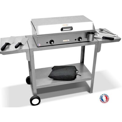 Planchaelec Neo E-650 - Griddle électrique inox, 2400W, 10 personnes - Publicité Planchaelec Neo E-650 - Griddle électrique inox, 2400W, 10 personnes - Publicité