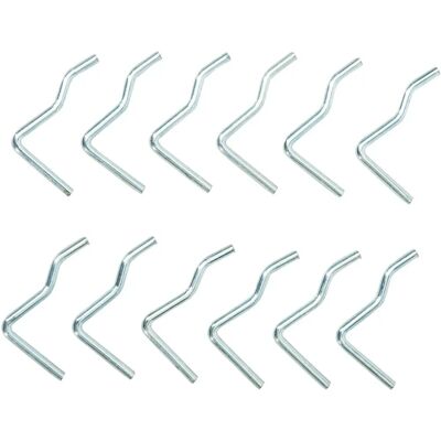 WERKA PRO - Crochets métalliques pour panneaux d'établi - Rangement d'outils WERKA PRO - Crochets métalliques pour panneaux d'établi - Rangement d'outils