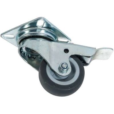 WERKA PRO Modèle 10917 - Roue pivotante avec frein - Accessoire de brouette de jardin - Publicité WERKA PRO Modèle 10917 - Roue pivotante avec frein - Accessoire de brouette de jardin - Publicité