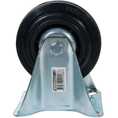 Accessorio per carriola Werkapro 10918 - Diametro ruota: 100mm, Piastra: 105x80mm, Carico max: 100kg Accessorio per carriola Werkapro 10918 - Diametro ruota: 100mm, Piastra: 105x80mm, Carico max: 100kg