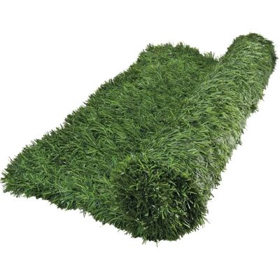 Kunstmatige haag Werka Pro - Staal PVC - 1,5m x 3m Kunstmatige haag Werka Pro - Staal PVC - 1,5m x 3m