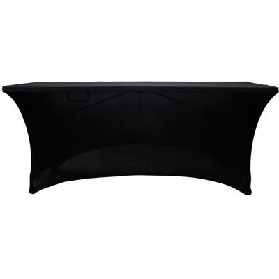 WERKA PRO Black Table Cover - 180cm Folding Table Cover WERKA PRO Black Table Cover - 180cm Folding Table Cover