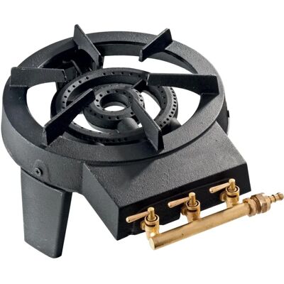 Werka Pro - Fornello a gas - Ghisa con 3 rubinetti Werka Pro - Fornello a gas - Ghisa con 3 rubinetti