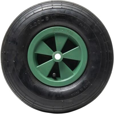 WERKA PRO Felfújható kerék 325x85mm zöld 16mm furat - Kerék WERKA PRO Felfújható kerék 325x85mm zöld 16mm furat - Kerék