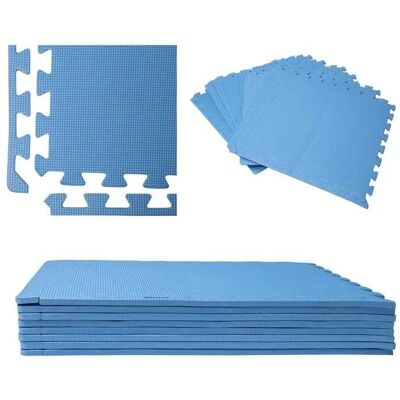 WERKA PRO Poolfliese - 50x50cm, Blau, 8 Stück WERKA PRO Poolfliese - 50x50cm, Blau, 8 Stück