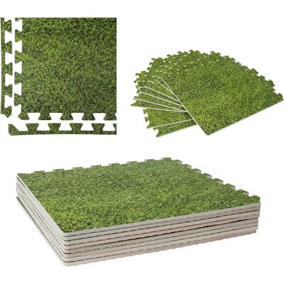 WERKA PRO - Poolfliese mit Grassendruck - 50x50cm - 8 Stück WERKA PRO - Poolfliese mit Grassendruck - 50x50cm - 8 Stück