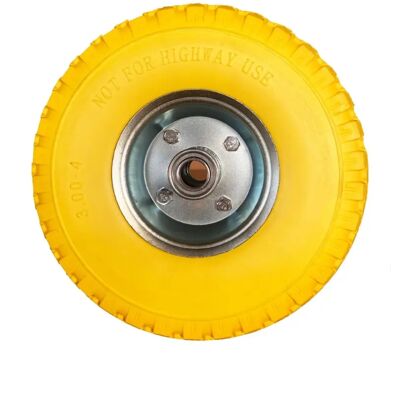 Roue Antipincement Jaune 10 pouces - Roue - Publicité Roue Antipincement Jaune 10 pouces - Roue - Publicité