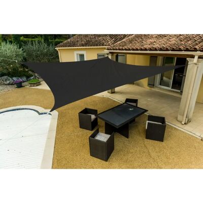 Werkapro Vela de sombra cuadrada - 3,6x3,6x3,6x3,6 m Werkapro Vela de sombra cuadrada - 3,6x3,6x3,6x3,6 m