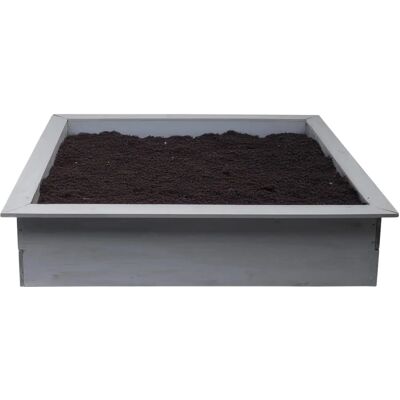 WERKA PRO Caja de madera para jardín 115x115cm - Caja de cultivo WERKA PRO Caja de madera para jardín 115x115cm - Caja de cultivo