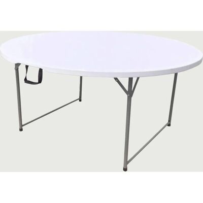 Table ronde pliante Werka Pro 150 x 74 cm - Table de jardin - Publicité Table ronde pliante Werka Pro 150 x 74 cm - Table de jardin - Publicité