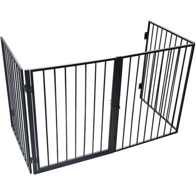WERKA PRO 4 Panel Metal Barrier - Protection Barrier WERKA PRO 4 Panel Metal Barrier - Protection Barrier
