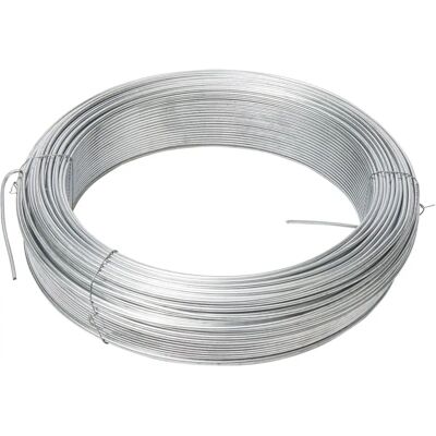 WERKA PRO Gegalvaniseerd staal draad 2,4mm 100m - draad WERKA PRO Gegalvaniseerd staal draad 2,4mm 100m - draad