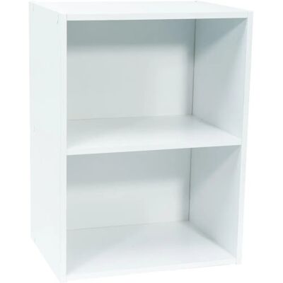 WERKA PRO - Armoire de rangement blanc - 2 compartiments - 54x40x29 cm WERKA PRO - Armoire de rangement blanc - 2 compartiments - 54x40x29 cm