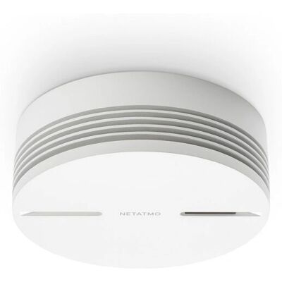Détecteur de fumée connecté Netatmo NSA-FR - Photoélectrique, Sans fil Détecteur de fumée connecté Netatmo NSA-FR - Photoélectrique, Sans fil