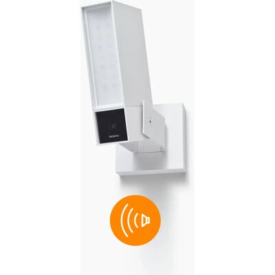 Telecamera di Sicurezza Esterna Netatmo con Sirena 105dB - Montaggio a Parete Telecamera di Sicurezza Esterna Netatmo con Sirena 105dB - Montaggio a Parete