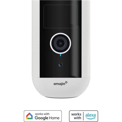 Caméra de Sécurité Extérieure Sans Fil Netatmo Omajin - 2K, 140° Caméra de Sécurité Extérieure Sans Fil Netatmo Omajin - 2K, 140°