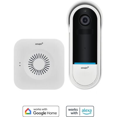 Netatmo OVD-01-EU Wireless Video Doorbell - Doorbell Camera - Black/White Netatmo OVD-01-EU Wireless Video Doorbell - Doorbell Camera - Black/White