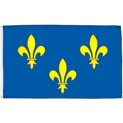 Az Flag Ile-De-France flag - Región Ile-De-France - Dimensiones 150x90 cm - Bandera Az Flag Ile-De-France flag - Región Ile-De-France - Dimensiones 150x90 cm - Bandera