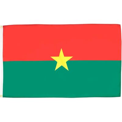 AZ Flag - Burkina Faso Flag - 150x90cm - Polyester - Flag AZ Flag - Burkina Faso Flag - 150x90cm - Polyester - Flag
