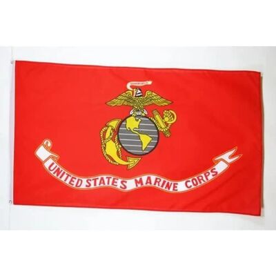 Az Flag Bandiera Marines USA 150x90cm - Decorazione Patriottica Az Flag Bandiera Marines USA 150x90cm - Decorazione Patriottica