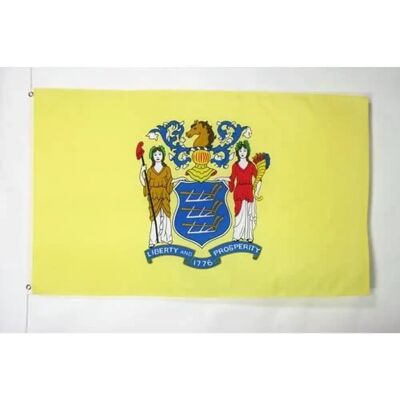 AZ Flag - New Jersey - 150x90cm - USA - Flag - Publicité AZ Flag - New Jersey - 150x90cm - USA - Flag - Publicité