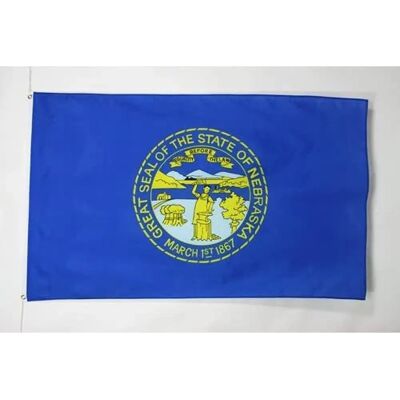 AZ Flag - Nebraska Flag - 150x90 cm - USA - Flag - Publicité AZ Flag - Nebraska Flag - 150x90 cm - USA - Flag - Publicité