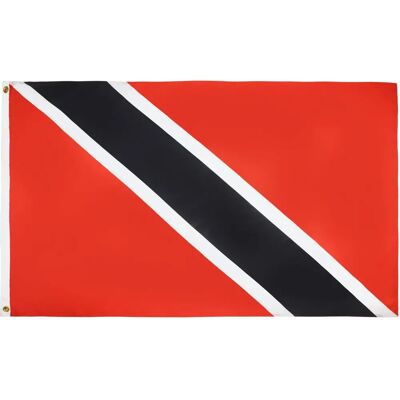 Az Flag - Trinidad-Et-Tobago - 150x90cm - Polyester - Flag - Publicité Az Flag - Trinidad-Et-Tobago - 150x90cm - Polyester - Flag - Publicité
