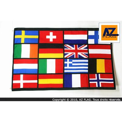 Az Flag - Drapeau Pays D'Europe 150x90cm - 150x90 cm - Flag Az Flag - Drapeau Pays D'Europe 150x90cm - 150x90 cm - Flag